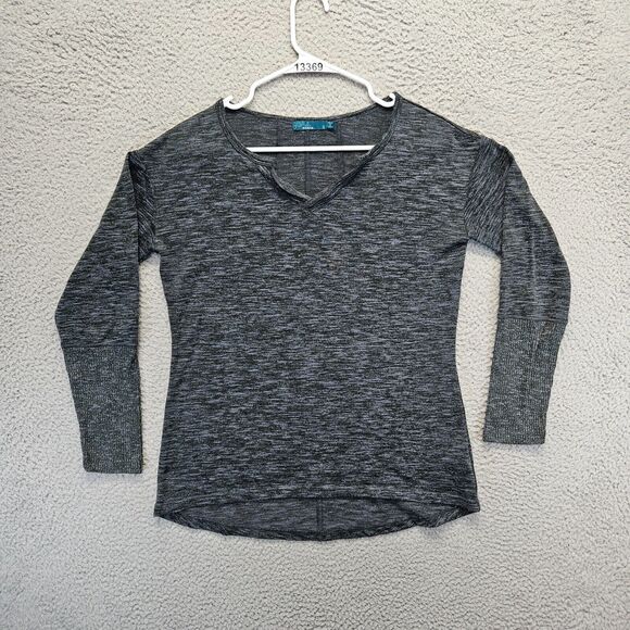 prAna Tops - Prana Tops Womens Size‎ Small Gray Deep Balsam Blythe Pullover Shirt